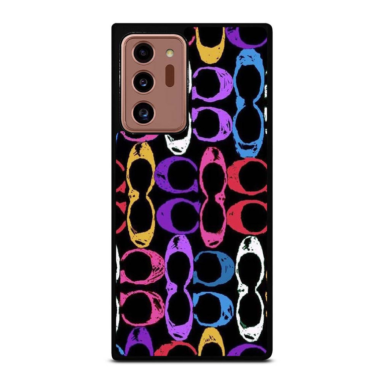 COACH NEW YORK ART LOGO Samsung Galaxy Note 20 Ultra Case Cover