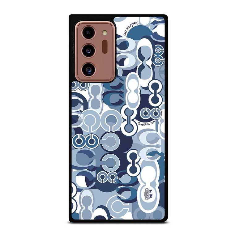 COACH NEW YORK BLUE Samsung Galaxy Note 20 Ultra Case Cover