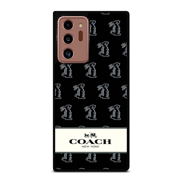 COACH NEW YORK BUNNY Samsung Galaxy Note 20 Ultra Case Cover