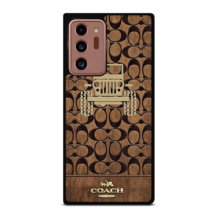 COACH NEW YORK JEEP 2 Samsung Galaxy Note 20 Ultra Case Cover COACH NEW YORK JEEP 2 Samsung Galaxy Note 20 Ultra Case Cover