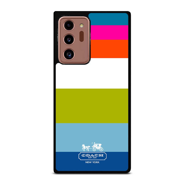 COACH NEW YORK STRIPE Samsung Galaxy Note 20 Ultra Case Cover COACH NEW YORK STRIPE Samsung Galaxy Note 20 Ultra Case Cover