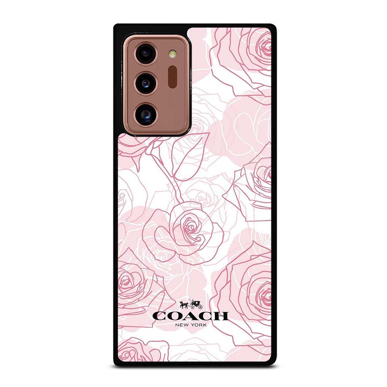 COACH ROSES Samsung Galaxy Note 20 Ultra Case Cover COACH ROSES Samsung Galaxy Note 20 Ultra Case Cover