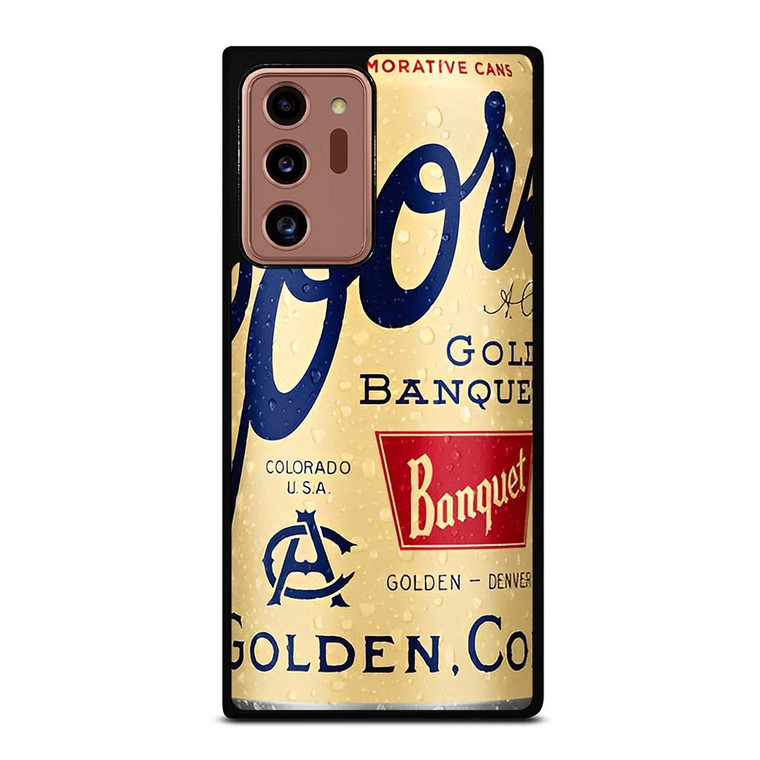 COORS GOLDEN BOTTLE Samsung Galaxy Note 20 Ultra Case Cover COORS GOLDEN BOTTLE Samsung Galaxy Note 20 Ultra Case Cover