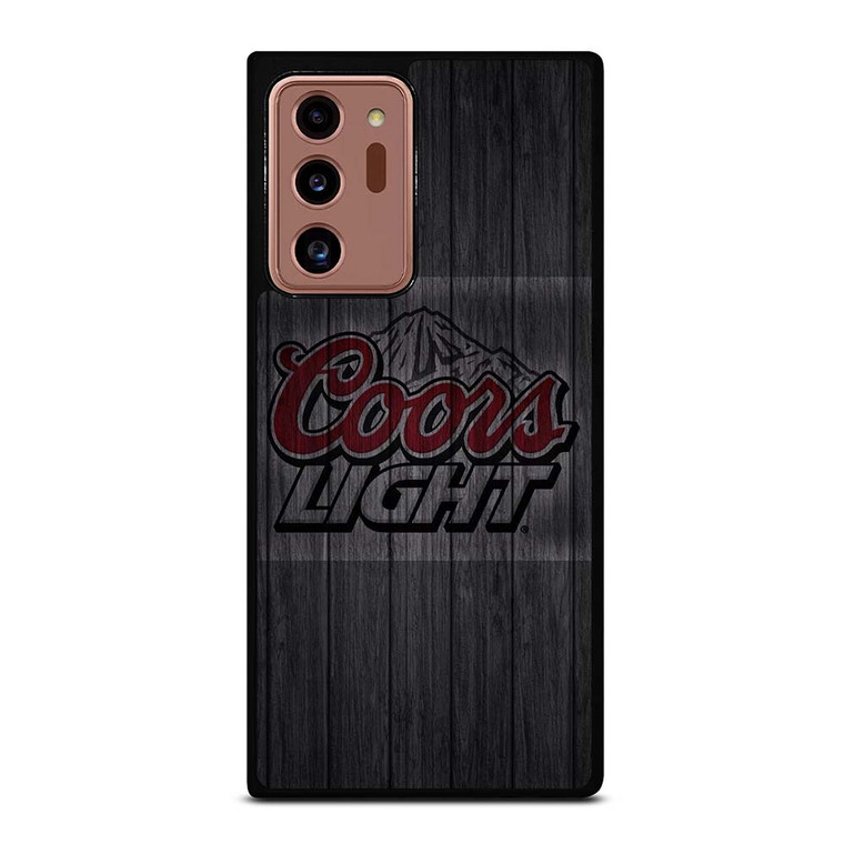 COORS LIGHT WOODEN LOGO Samsung Galaxy Note 20 Ultra Case Cover