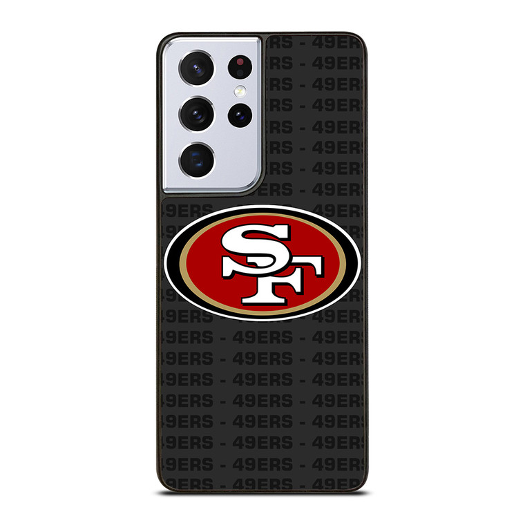SAN FRANCISCO 49ERS FOOTBALL TEXT Samsung Galaxy S21 Ultra Case Cover