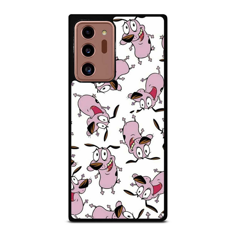 COURAGE THE COWARDLY DOG COLLAGE Samsung Galaxy Note 20 Ultra Case Cover COURAGE THE COWARDLY DOG COLLAGE Samsung Galaxy Note 20 Ultra Case Cover