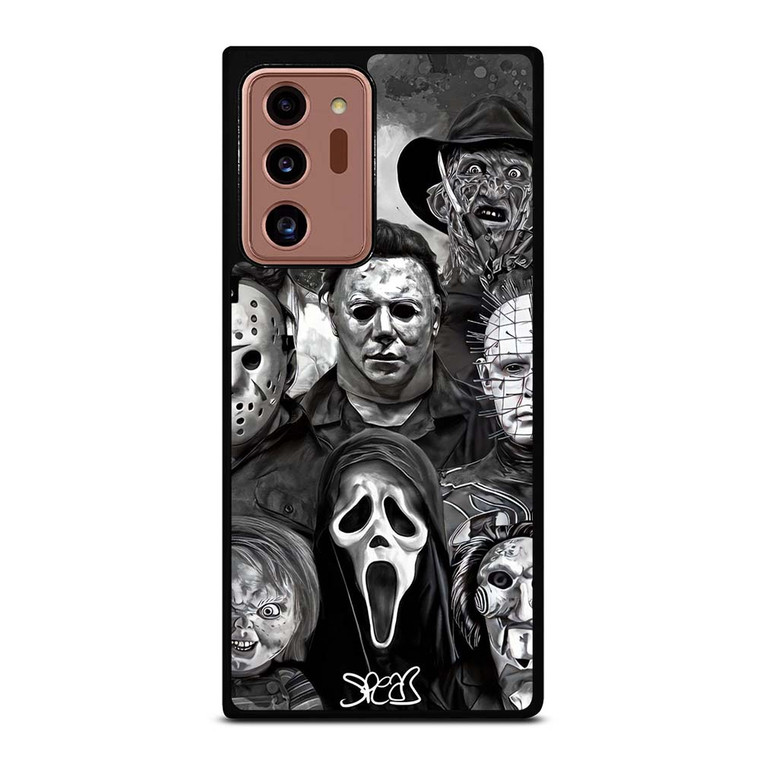 FAMOUS HORROR COLLAGE Samsung Galaxy Note 20 Ultra Case Cover FAMOUS HORROR COLLAGE Samsung Galaxy Note 20 Ultra Case Cover
