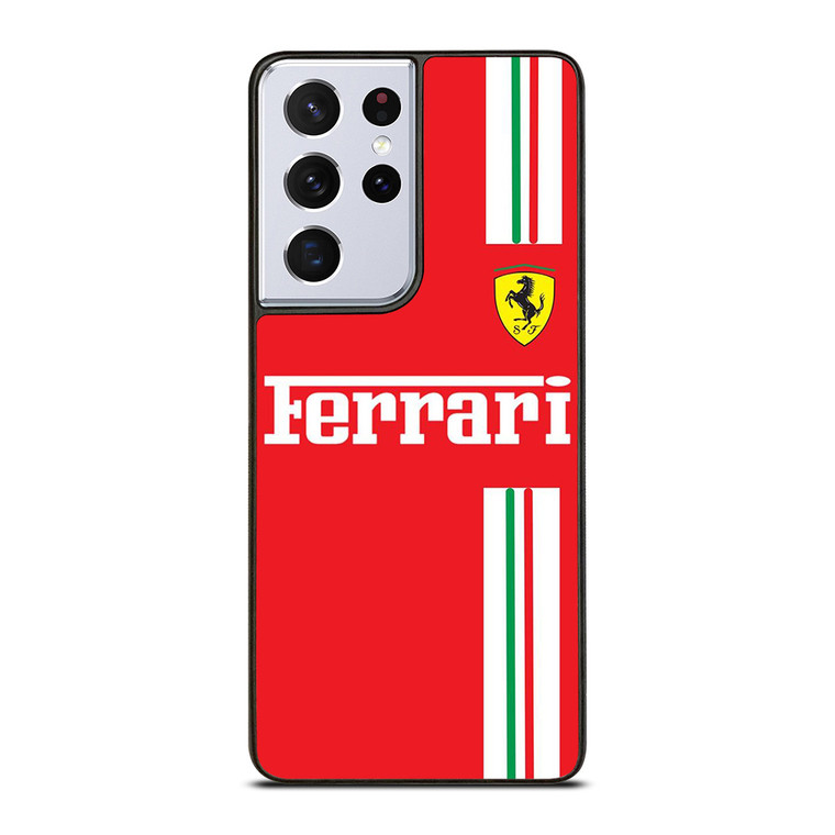 SCUDERIA FERRARI F1 STRIPE Samsung Galaxy S21 Ultra Case Cover