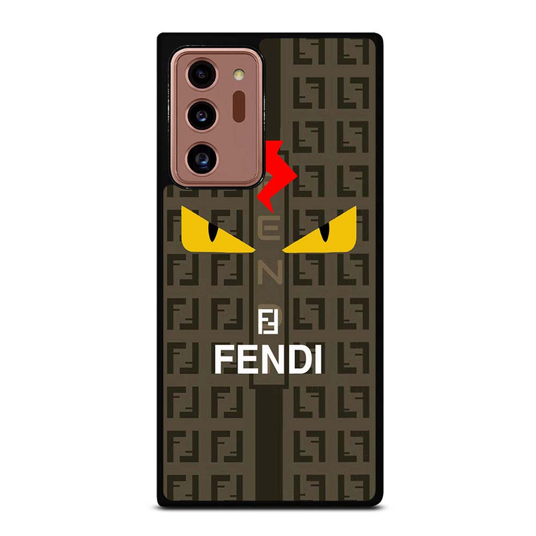 FENDI ROMA EYES LOGO Samsung Galaxy Note 20 Ultra Case Cover