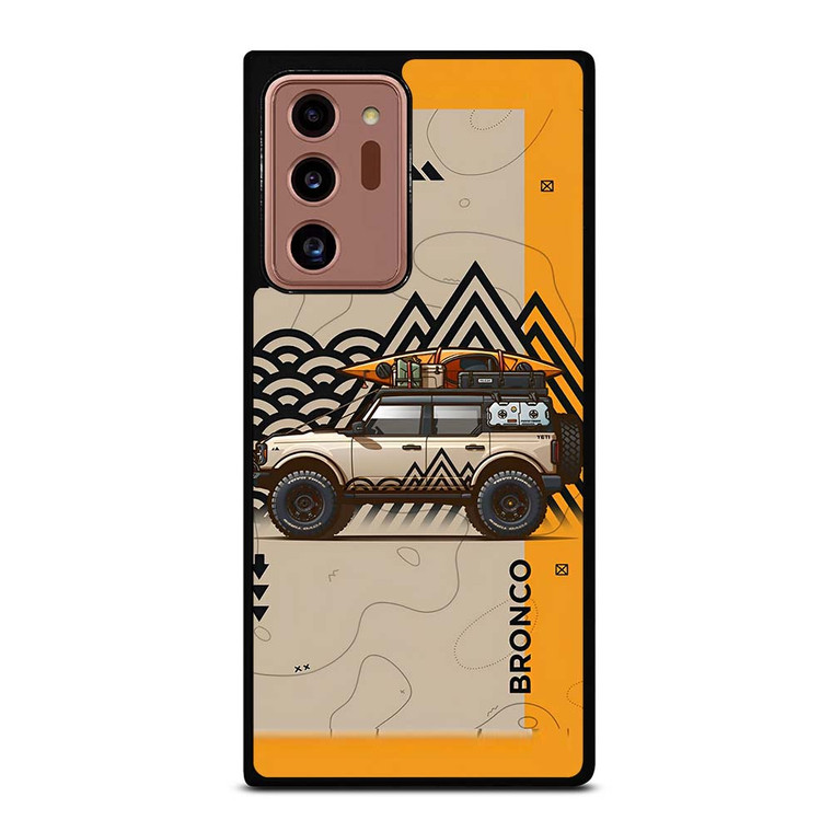FORD BRONCO ADVENTURES CAR Samsung Galaxy Note 20 Ultra Case Cover