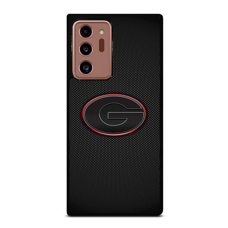 GEORGIA BULLDOGS CARBON LOGO Samsung Galaxy Note 20 Ultra Case Cover