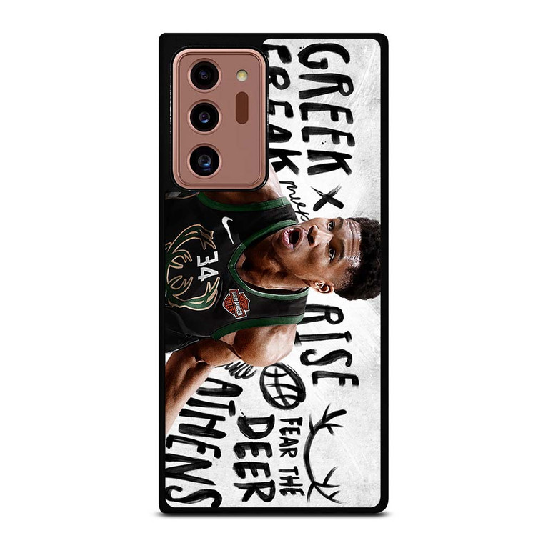 GIANNIS ANTETOKOUNMPO MILWAUKEE BUCKS 2 Samsung Galaxy Note 20 Ultra Case Cover