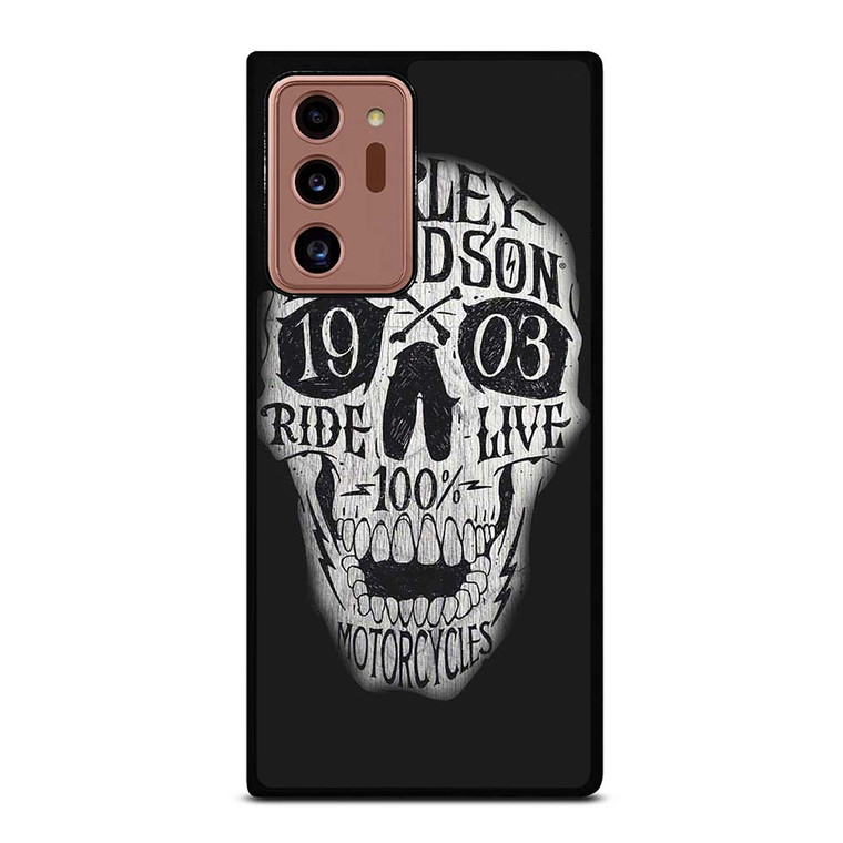 HARLEY DAVIDSON 1903 SKULL Samsung Galaxy Note 20 Ultra Case Cover