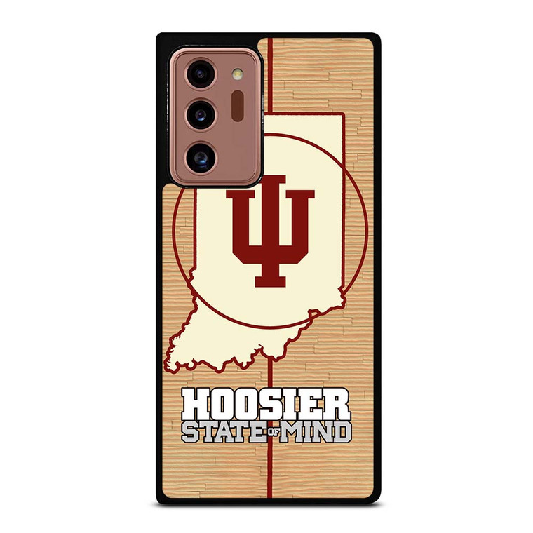 HOOSIER STATE OF MIND INDIANA WOODEN LOGO Samsung Galaxy Note 20 Ultra Case Cover