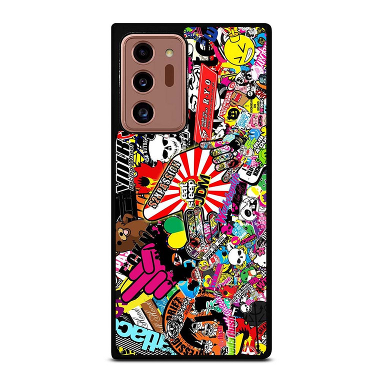 JDM STICKER BOMB COLLAGE Samsung Galaxy Note 20 Ultra Case Cover