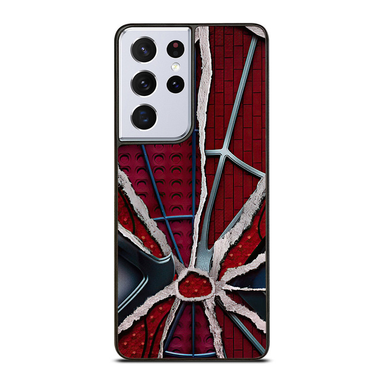 SPIDERMAN BROKEN MASK Samsung Galaxy S21 Ultra Case Cover