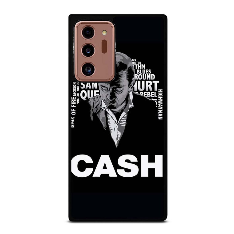 JOHNNY CASH MIDDLE CLIPART Samsung Galaxy Note 20 Ultra Case Cover