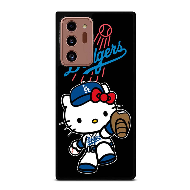 LA DODGERS HELLO KITTY BASEBALL Samsung Galaxy Note 20 Ultra Case Cover