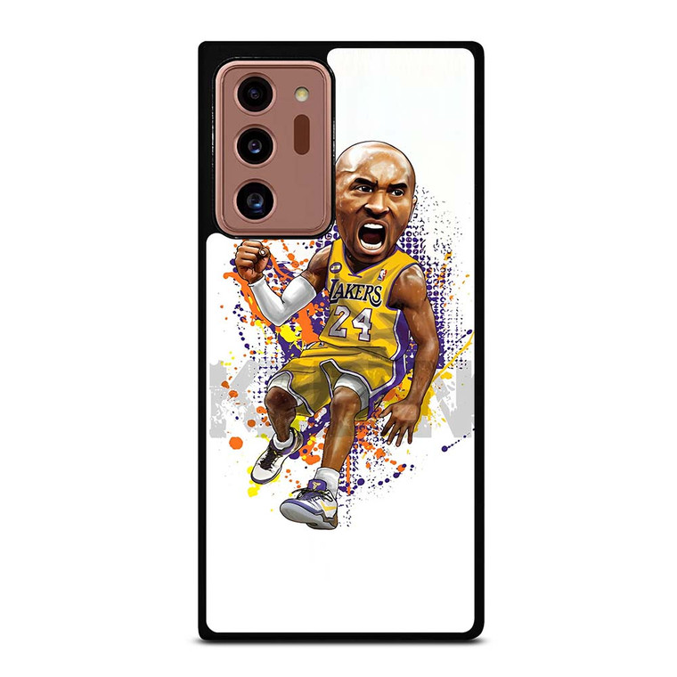 LA LAKERS KOBE BRYANT CARTOON Samsung Galaxy Note 20 Ultra Case Cover