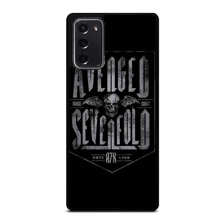 A7X AVENGED SEVENFOLD LOGO Samsung Galaxy Note 20 Case Cover