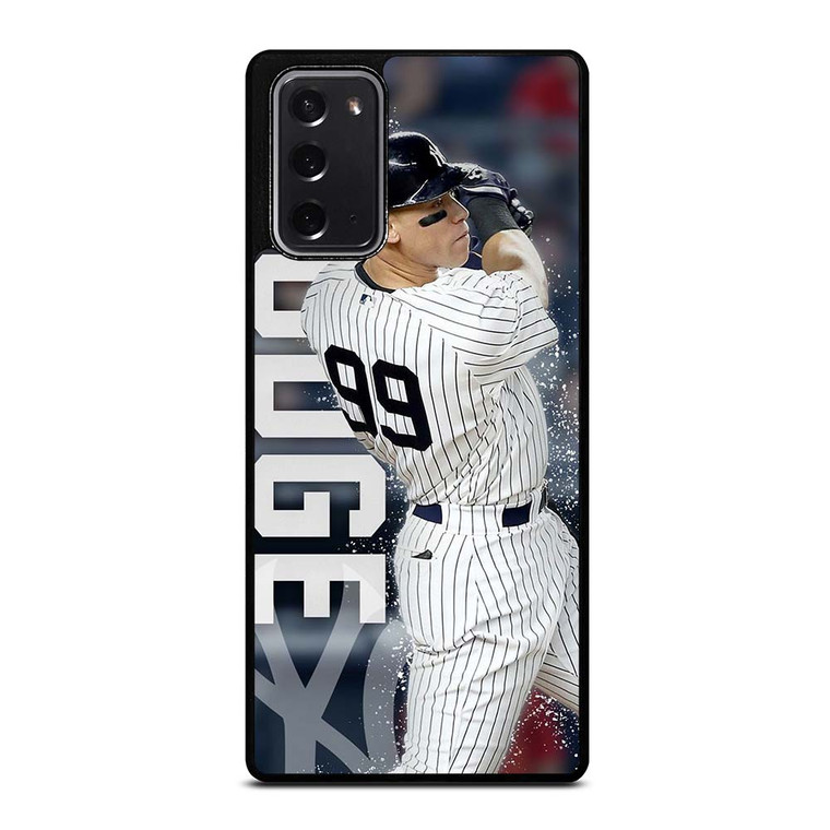 AARON JUDGE NEW YORK YANKEES BASEBALL Samsung Galaxy Note 20 Case Cover AARON JUDGE NEW YORK YANKEES BASEBALL Samsung Galaxy Note 20 Case Cover