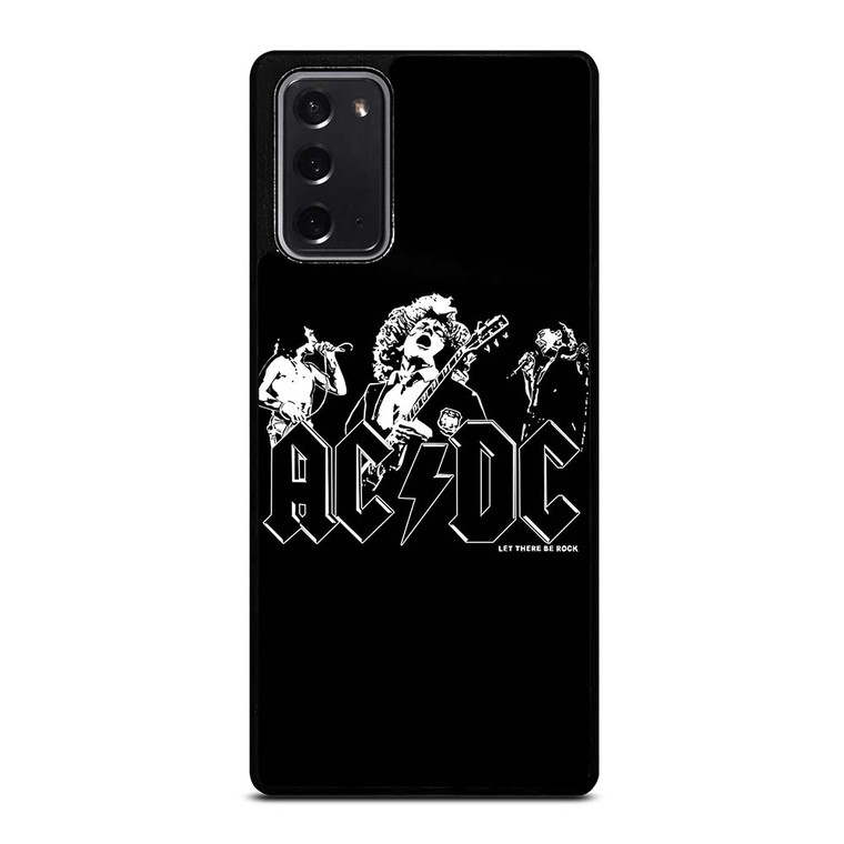 ACDC ROCK BAND Samsung Galaxy Note 20 Case Cover