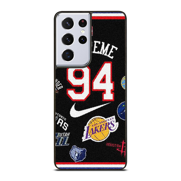 SUPREME NIKE NBA BASKETBALL Samsung Galaxy S21 Ultra Case Cover