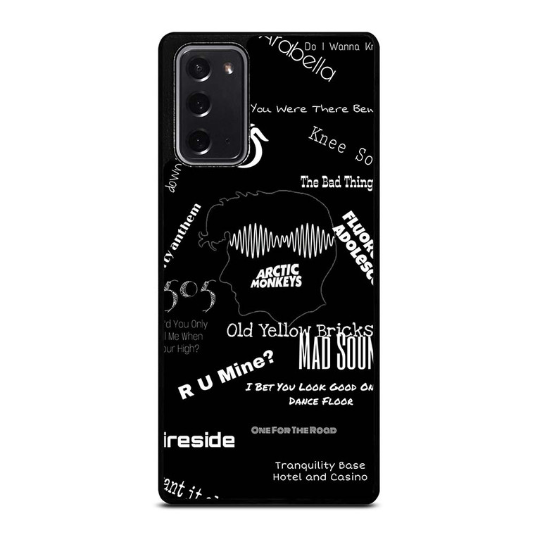 ARCTIC MONKEYS COLLAGE  Samsung Galaxy Note 20 Case Cover ARCTIC MONKEYS COLLAGE  Samsung Galaxy Note 20 Case Cover