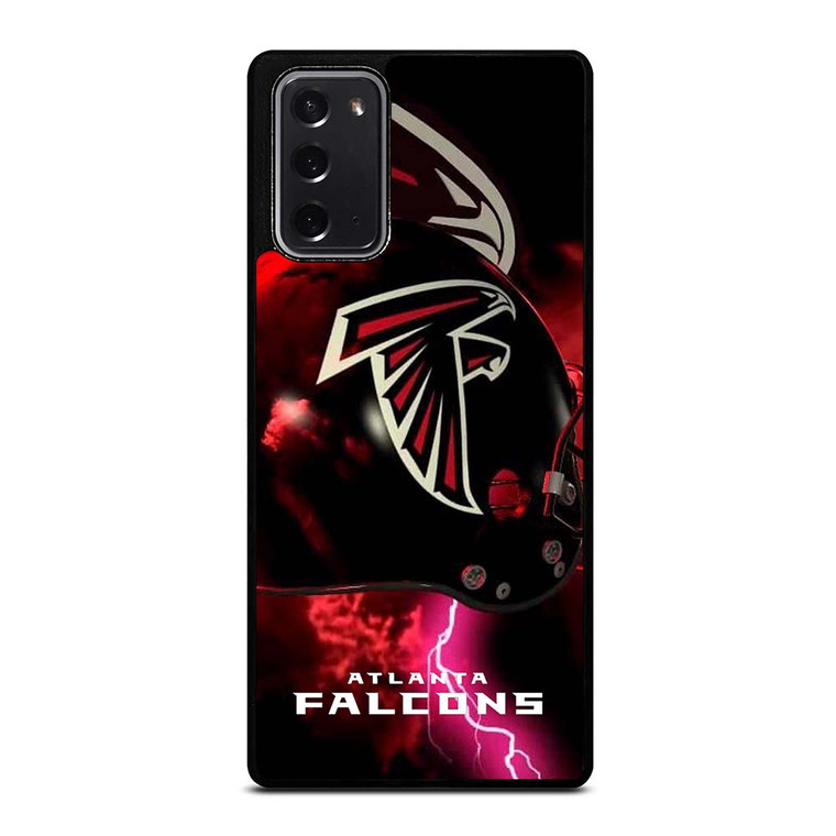 ATALANTA FALCONS LIGHTNING HELMET Samsung Galaxy Note 20 Case Cover ATALANTA FALCONS LIGHTNING HELMET Samsung Galaxy Note 20 Case Cover
