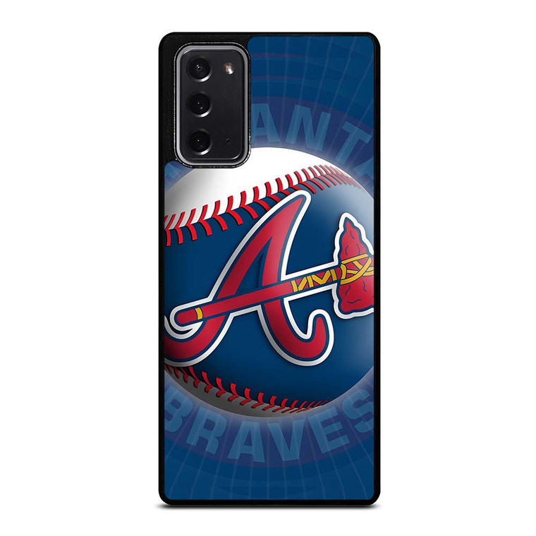 ATLANTA BRAVES MLB BALL Samsung Galaxy Note 20 Case Cover