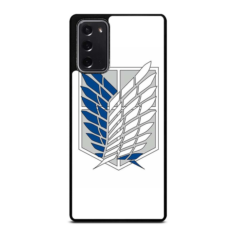 ATTACK ON TITAN ANIME SYMBOL Samsung Galaxy Note 20 Case Cover ATTACK ON TITAN ANIME SYMBOL Samsung Galaxy Note 20 Case Cover
