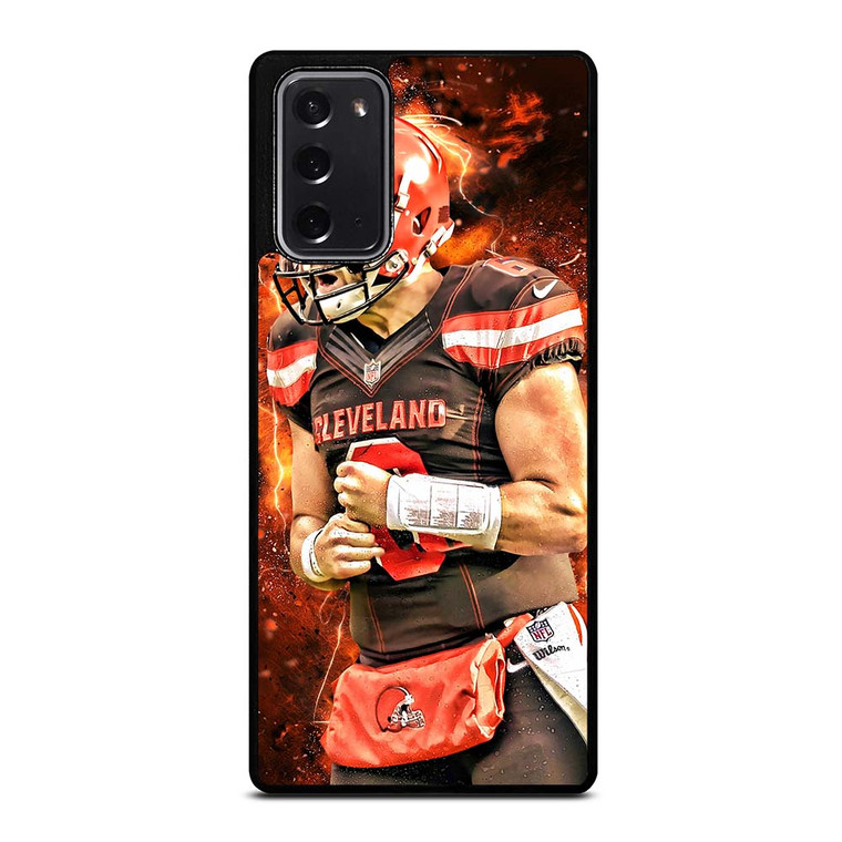 BAKER MAYFIELD CLEVELAND BROWNS NFL 2 Samsung Galaxy Note 20 Case Cover BAKER MAYFIELD CLEVELAND BROWNS NFL 2 Samsung Galaxy Note 20 Case Cover