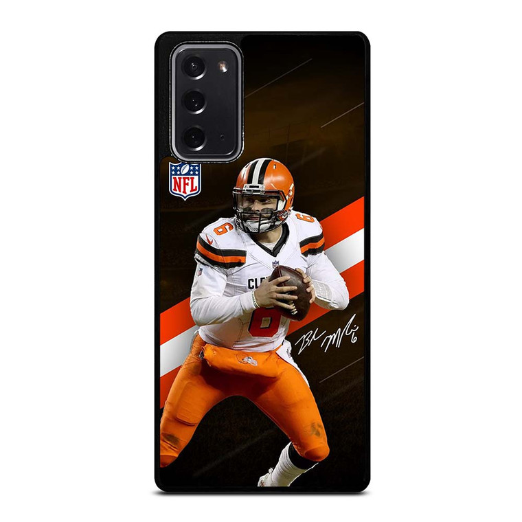 BAKER MAYFIELD CLEVELAND BROWNS NFL Samsung Galaxy Note 20 Case Cover