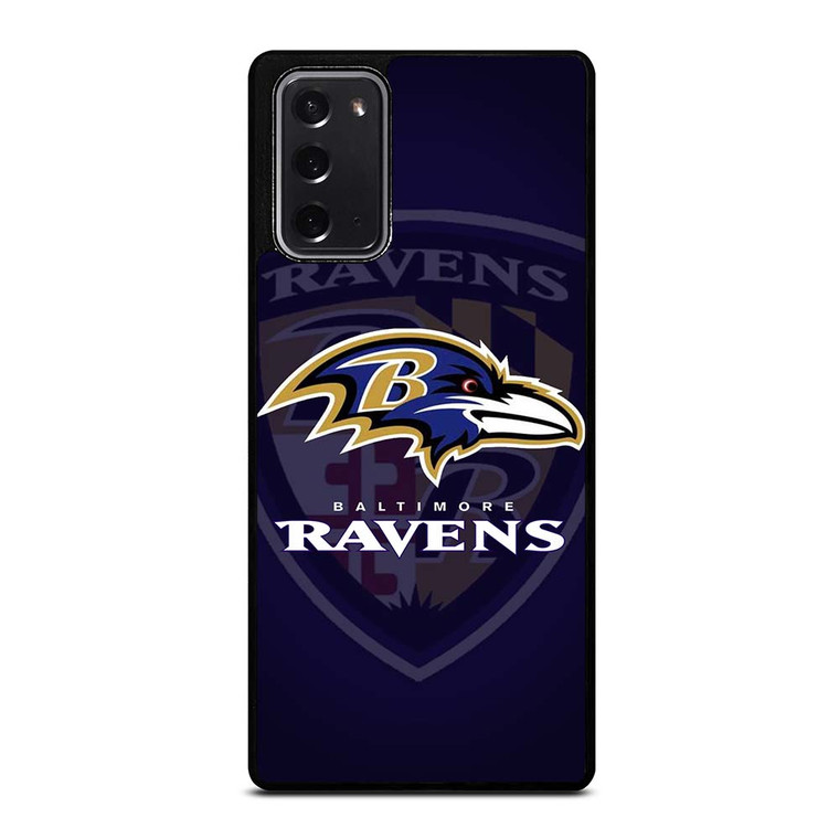 BALTIMORE RAVENS NFL LOGO Samsung Galaxy Note 20 Case Cover