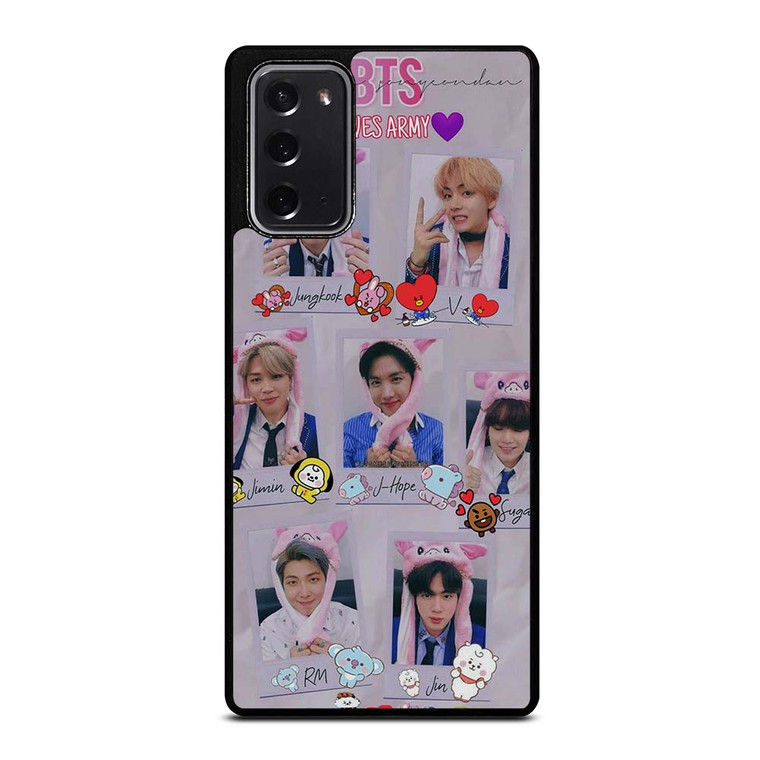 BANGTAN BOYS FACE BTS Samsung Galaxy Note 20 Case Cover BANGTAN BOYS FACE BTS Samsung Galaxy Note 20 Case Cover