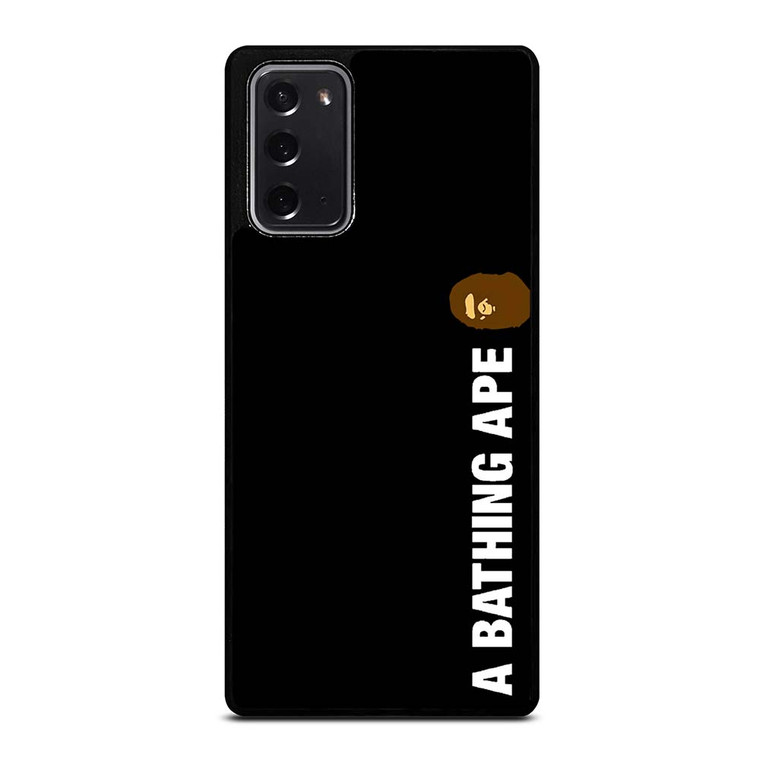 BATHING APE TAG LOGO Samsung Galaxy Note 20 Case Cover BATHING APE TAG LOGO Samsung Galaxy Note 20 Case Cover