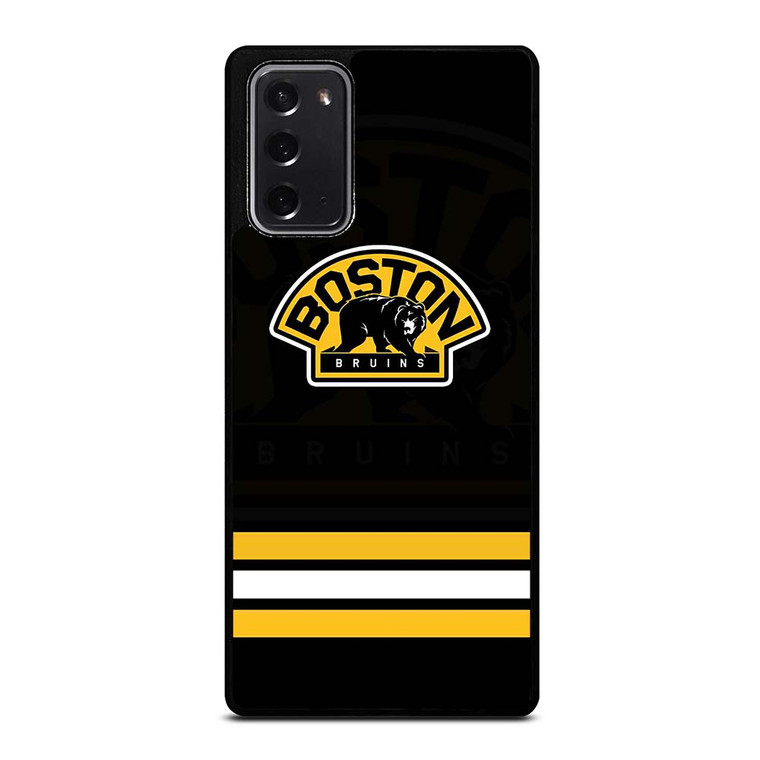 BOSTON BRUINS LOGO STRIPED Samsung Galaxy Note 20 Case Cover