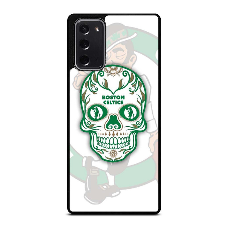 BOSTON CELTICS BASKET SKULL Samsung Galaxy Note 20 Case Cover BOSTON CELTICS BASKET SKULL Samsung Galaxy Note 20 Case Cover