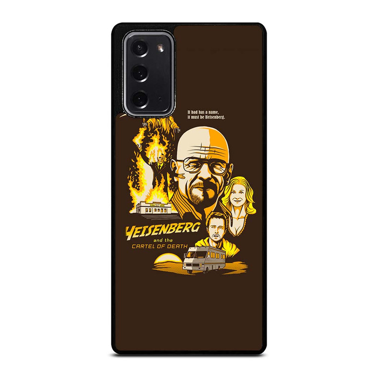 BREAKING BAD CARTEL OF DEATH Samsung Galaxy Note 20 Case Cover