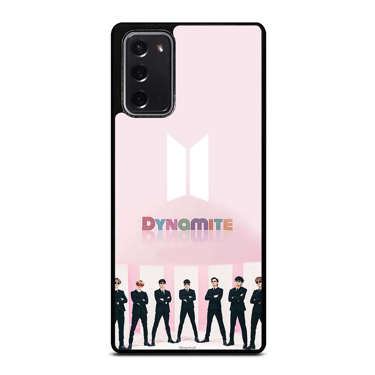 BTS DYNAMITE PINK Samsung Galaxy Note 20 Case Cover