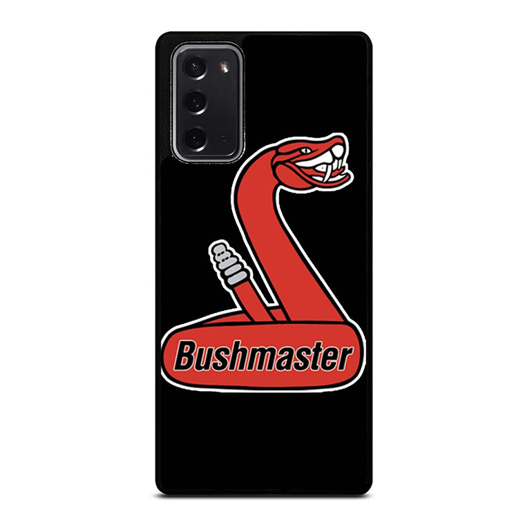 BUSHMASTER FIREARMS LOGO 3 Samsung Galaxy Note 20 Case Cover BUSHMASTER FIREARMS LOGO 3 Samsung Galaxy Note 20 Case Cover