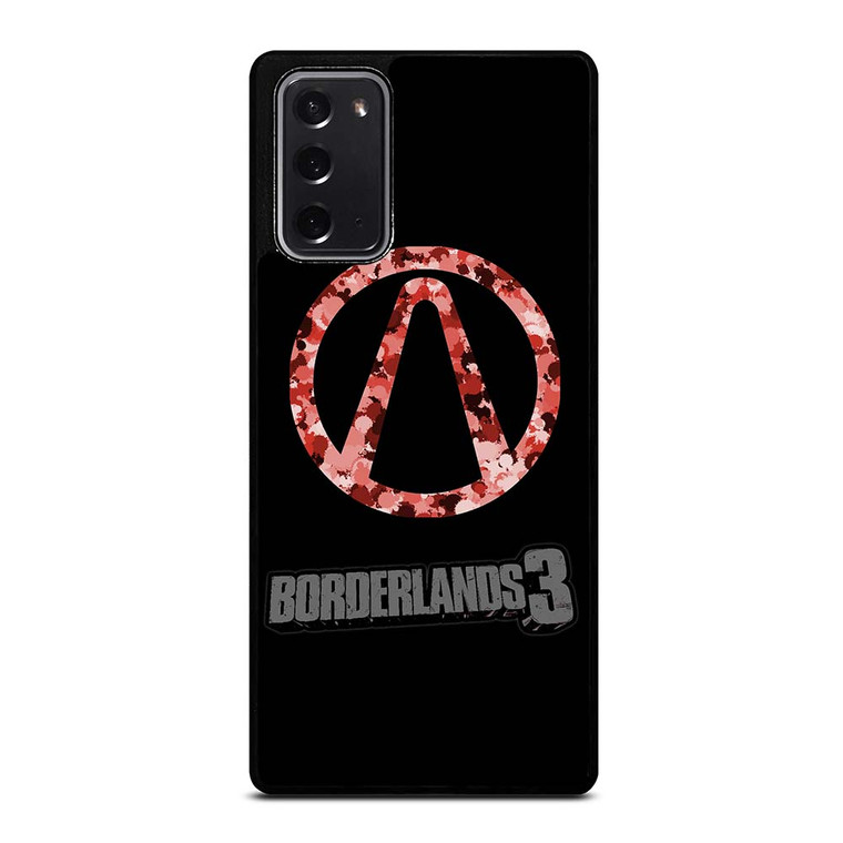 CAMO BORDERLANDS 3 LOGO Samsung Galaxy Note 20 Case Cover