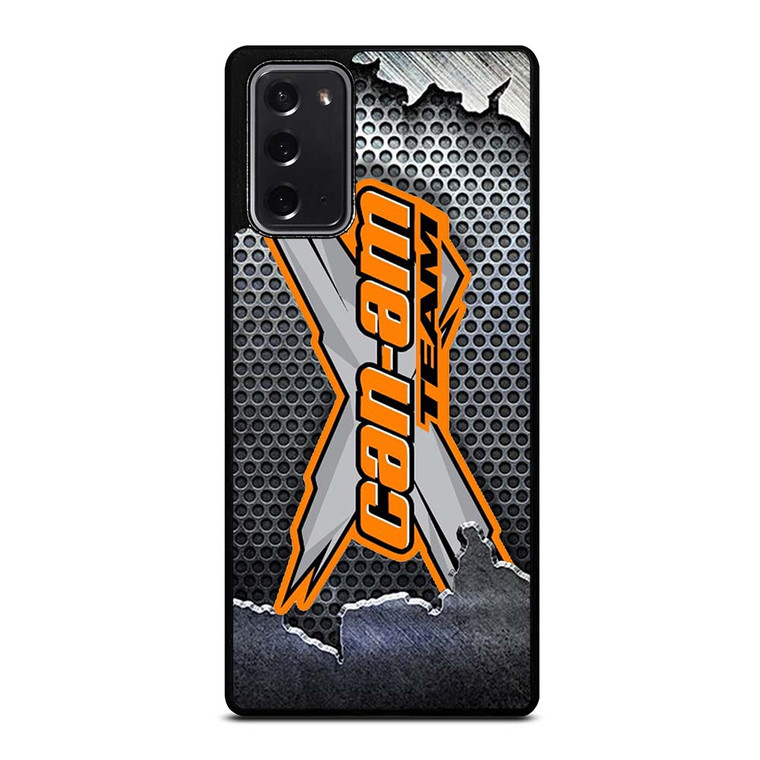 CAN AM X TEAM PLATE LOGO Samsung Galaxy Note 20 Case Cover