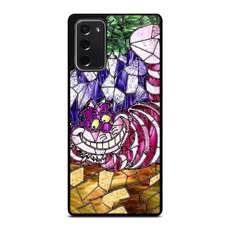 CHESHIRE CAT STAINED GLASS Samsung Galaxy Note 20 Case Cover