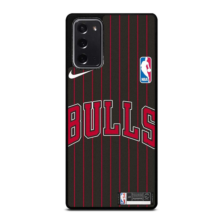 CHICAGO BULLS NIKE NBA STRIPE Samsung Galaxy Note 20 Case Cover