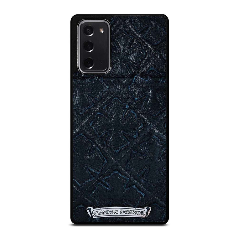 CHROME HEARTS LEATHER Samsung Galaxy Note 20 Case Cover