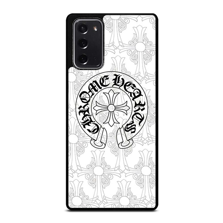 CHROME HEARTS WHITE Samsung Galaxy Note 20 Case Cover