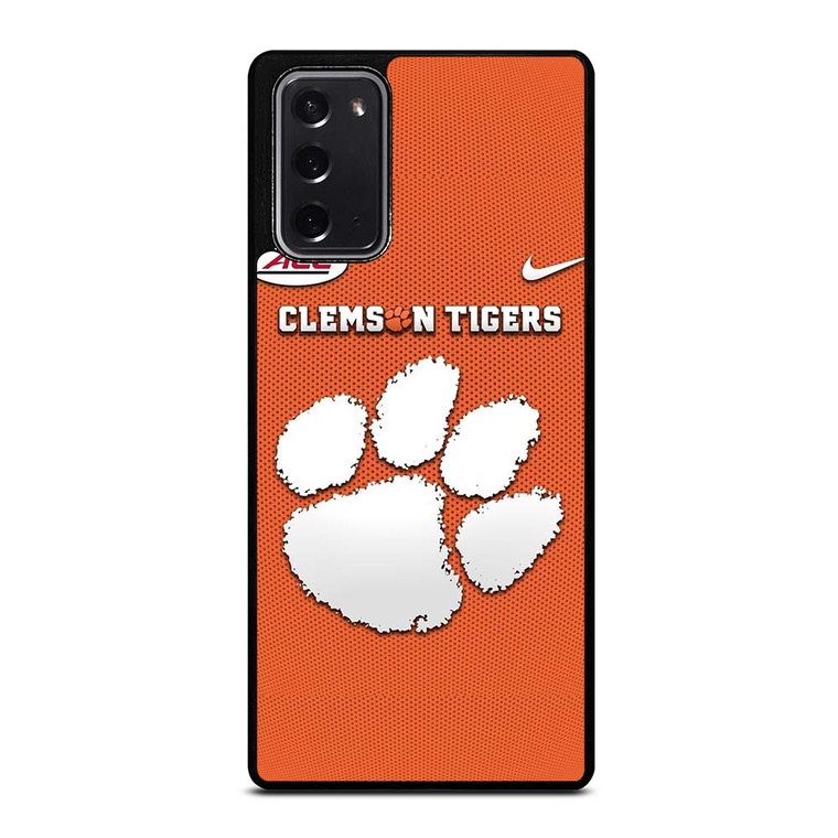 CLEMSON TIGERS CLAWS Samsung Galaxy Note 20 Case Cover