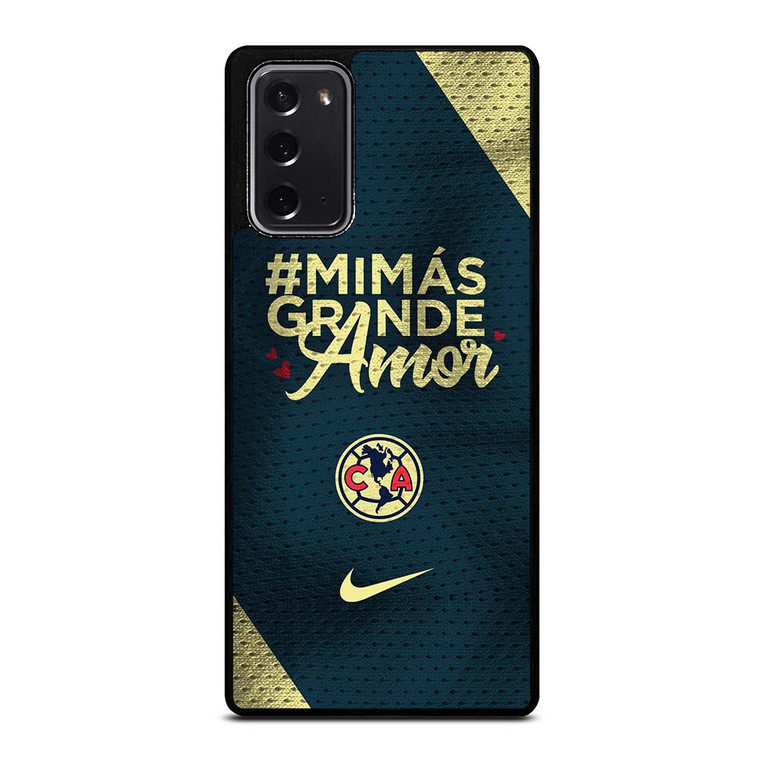 CLUB AMERICA MIMAS GRANDE AMOR NIKE Samsung Galaxy Note 20 Case Cover CLUB AMERICA MIMAS GRANDE AMOR NIKE Samsung Galaxy Note 20 Case Cover