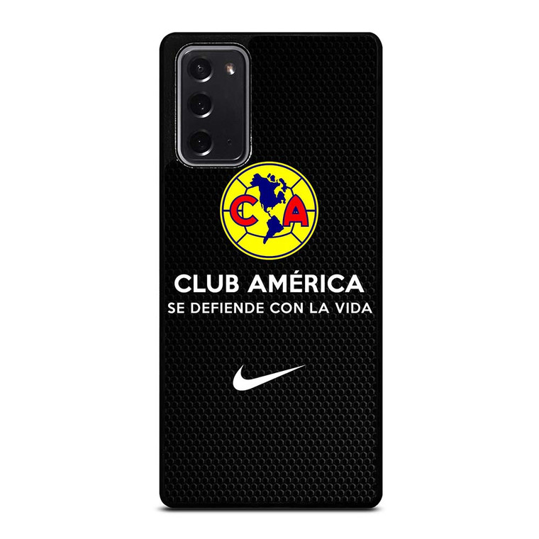 CLUB AMERICA NIKE CARBON Samsung Galaxy Note 20 Case Cover CLUB AMERICA NIKE CARBON Samsung Galaxy Note 20 Case Cover